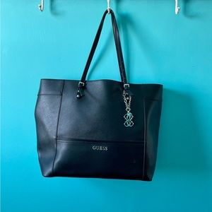 Massive Black Guess Classic Tote - Just Like New